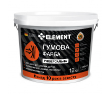 Резиновая краска Element база А серая 12 кг