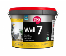 Краска интерьерная Wall 7 матовая база C прозрачная 9 л