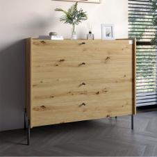 Комод Lion Wood 100x45x90 см Дуб Артизан (LION-042978)