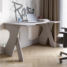 Стол геймерский Lion Крид 130х80х74.5 Кашемир (LION-041724)