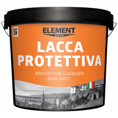 Защитный лак Element Decor Lacca Protettiva полуматовый 5 л Киев