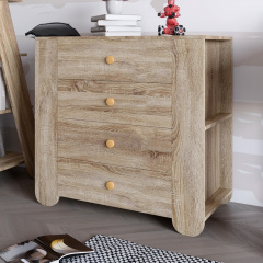Комод Lion Indi 80x40x75.5 см Дуб Сонома трюфель (LION-042943) Херсон