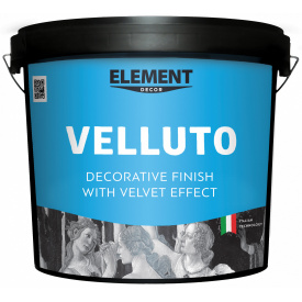 Декоративная штукатурка Element Decor Velluto с эффектом бархата 1 кг