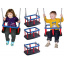 Детская подвесная качель-колыбель Loft Black-Blue Just Fun BT187608 Харьков
