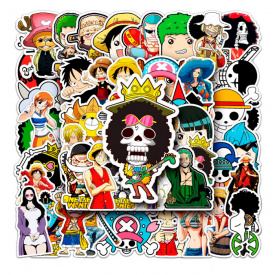 Набір стікерів Ванпіс стікери One Piece v2 50 шт (17904) GameStyle