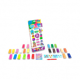 Тісто для ліплення "Color" Lovin 41184 24 кольорів