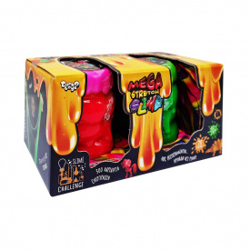 В'язка маса "Mega Stretch Slime" Danko Toys SLM-11-01U 2 банки Вид 2