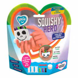 Набор для лепки Squishy Scary Ghost ТМ Lovin 70126 с воздушным пластилином