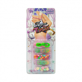 Набор бисера Пижамная вечеринка Bambi R22017 бусины, подвески, нити, браслет (Вид 2)