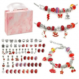 Набір для створення браслетів "Пандора" Bambi PDL610-4 червоний