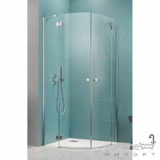 Полукруглая душевая кабина Radaway Torrenta PDD 900x900x1950 131600-01-01 хром/прозрачное стекло