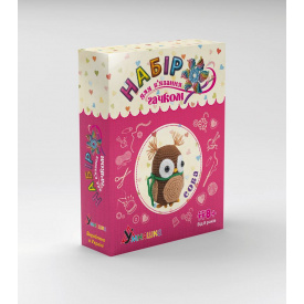 Набір для творчості Умняшка В'язання гачком "Сова" ВК-002 BK-002