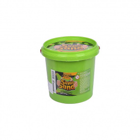 Креативна творчість "Stretch Sand" Danko Toys STS-01-01U 700 гр Зелений