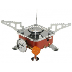 Портативная газовая горелка Kovar ZT-202 для кемпинга с пьезоподжигом + 2 газовых баллона (1756375570)