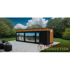 Модульная сауна 8,2х3,0м со SPA бассейном Superior Spas Premium Onyx и Chill Tub Original Бушево