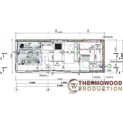 Модульная сауна 8,2х3,0м со SPA бассейном Superior Spas Premium Onyx и Chill Tub Original Бушево