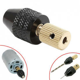 Міні патрон кулачковий 0.3-3.5 мм під 2.35мм вал для мікродрилі PCB