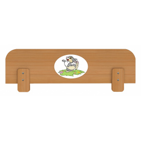 Бортик захисний для ліжка Кролик (плюс) (під товщину бічної царги 26 мм) МАКСІ МЕБЛІ Бук (12120)