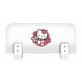 Бортик захисний для ліжка Кітті (плюс) (під товщину бічної царги 18 мм) МАКСІ МЕБЛІ Білий гладкий (12168)