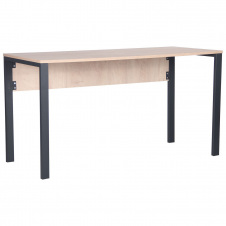 Письмовий офісний стіл Pluto AMF з трьома шухлядами 120х60 h75 Дуб Ендгрейн для кабінету офісу