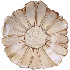 Блюдо BonaDi Chrysanthemum 28х7 см Коричневий DP233040