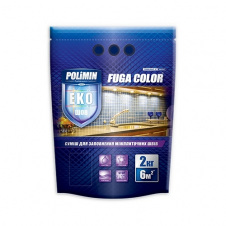 Затирка для плитки Polimin Fuga белая 2 кг паста
