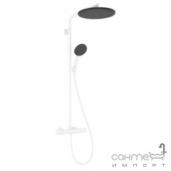Душевая стойка с термостатом Hansgrohe Raindance Alive S Puro 300 1jet EcoSmart 24593700 Ecostat Element белый матовый Сумы