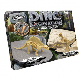 Дитячий набір для проведення розкопок динозаврів DEX-01 DINO EXCAVATION Danko Toys Диметродон