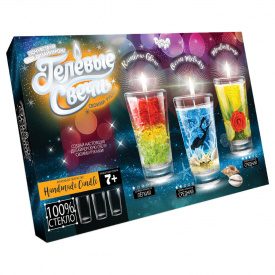 Комплект креативної творчості "Гелеві свічки" Danko Toys GS-02 GS-02-01
