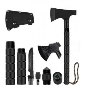 Топор для выживания раскладной туристический многофункциональный ELS EL-2381-5