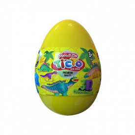 Набор креативного творчества "Тесто для лепки Master Do" Danko Toys ТМD-08-01U02U03U укр Желтый