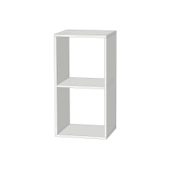 Модульний стеллаж FlexiCube-2 (німфея альба, 368х336х720 мм) Самбор