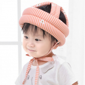 Защитный шлем No Brand Boilezi AP018 56 см в полоску Розовый