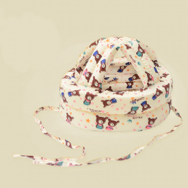 Защитный шлем No Brand Boilezi AO3 56 см Бежевый с медведями