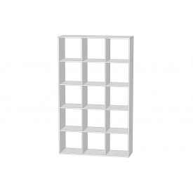 Модульний стеллаж FlexiCube-9 (німфея альба, 1072х336х1776 мм)