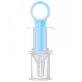 Шприц-дозатор детский 2Life с колпачком 13х3,9см Голубой (vol-10356)