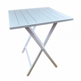 Стіл розкладний ЛОРА 2 садовий бук білий