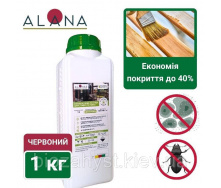 Алана-2 1:9 концентрат антисептик по дереву 1 кг Червоний