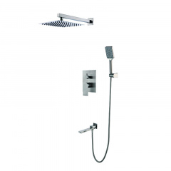 Вбудована душова система Koer KI-66015-02 (з нерж. сталі) (Колір нерж) (KR4785) Умань