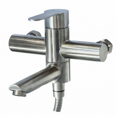 Фото - Змішувач для ванни короткий ніс Platinex SS 54 Germece, Хром Змішувач для ванни короткий ніс Platinex SS 54 Germece, Хром