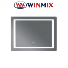 Зеркало для ванной комнаты Winmix STYLE MR13-80x60-REVERSE (с LED-подсветкой, антизапотевание)