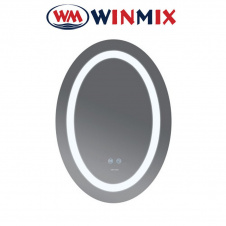 Зеркало для ванной комнаты Winmix PLAIN MV03-50x70 (с LED-подсветкой, антизапотевание)