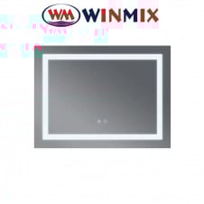 Зеркало для ванной комнаты Winmix WARM MR12-90x70-REVERSE (с LED-подсветкой, антизапотевание)