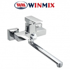 Смеситель для ванны длинный нос Winmix Trinity euro (Chr-006), Польша