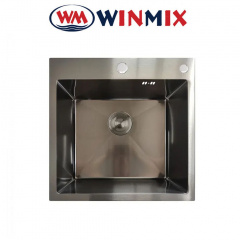 Кухонная мойка Winmix MH5050 Decor Nano-Black из нержавеющей стали, Графит Мелитополь