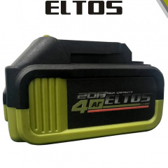Аккумуляторная батарея Eltos АКБ-20/4 (20В, 4Ач) Коломыя