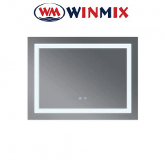 Зеркало для ванной комнаты Winmix WARM MR12-90x70-REVERSE (с LED-подсветкой, антизапотевание) Нововолынск
