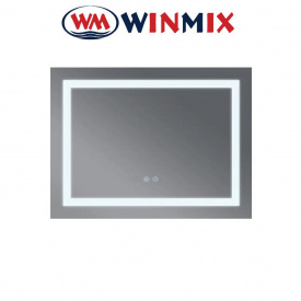 Дзеркало для ванної кімнати Winmix WARM MR12-80x60-REVERSE (з LED-підсвічуванням, антизапотівання)