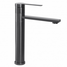 Змішувач для умивальника Platinex Handmade 419001 PVD, Чорний