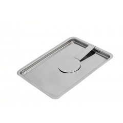 Поднос для счетов из нержавеющей стали One Chef 18х13,5 см Херсон